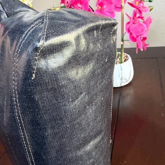 Marc by Marc Jacobs Denim Vinyl tote - Picture 12 of 16
